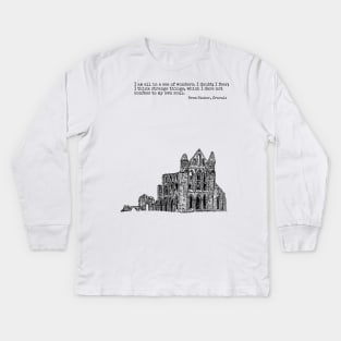 Dracula Kids Long Sleeve T-Shirt